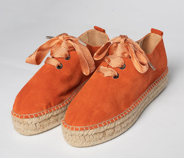 Burnt on sale orange espadrilles