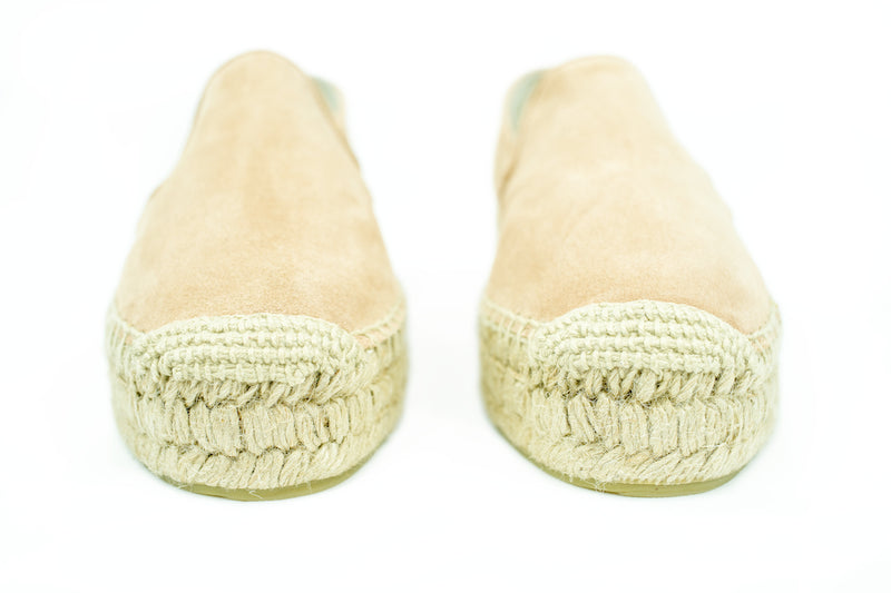 Capri Flower Espadrilles Front | KF Soles