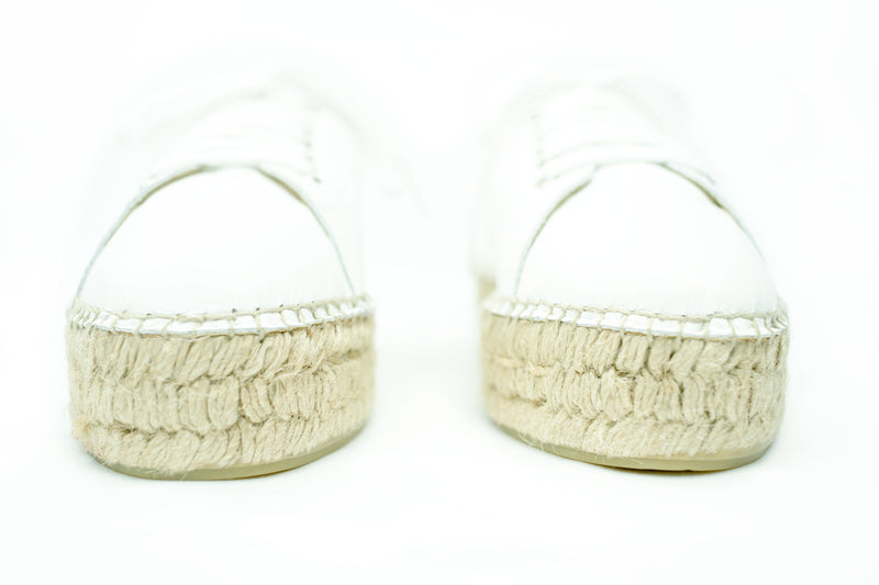 Lirio Blanco Sneakers Front | KF Soles