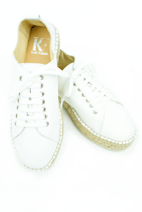 Lirio Blanco Sneakers Front 2 | KF Soles