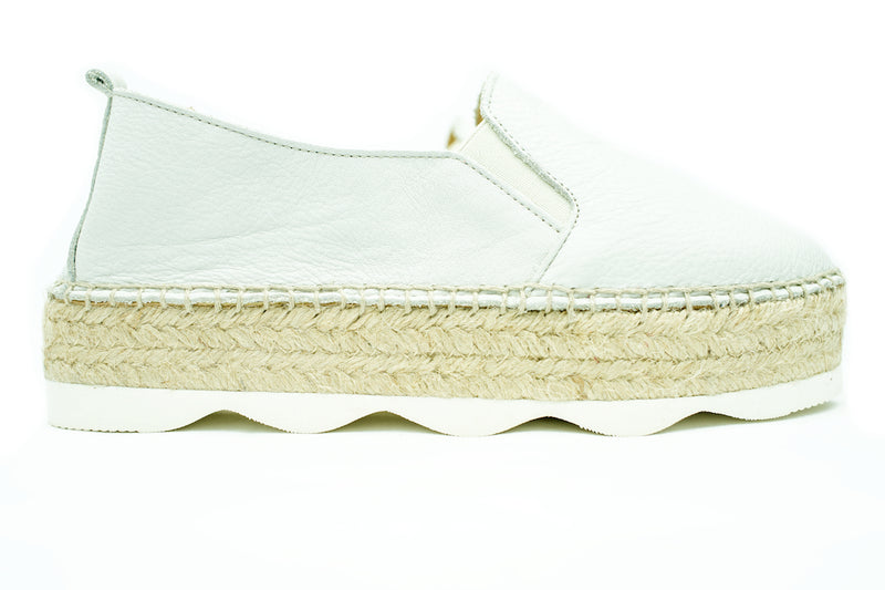 Fressia OFF White Espadrilles | KF Soles