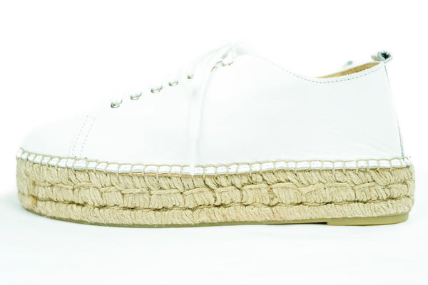 Lirio Blanco Sneakers Side | KF Soles